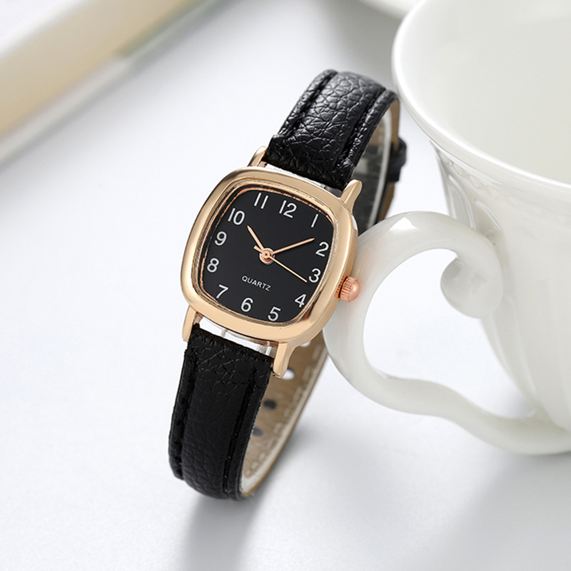 Vintage Fashion Watches - Женские часы, модные маленькие арабские кварцевые