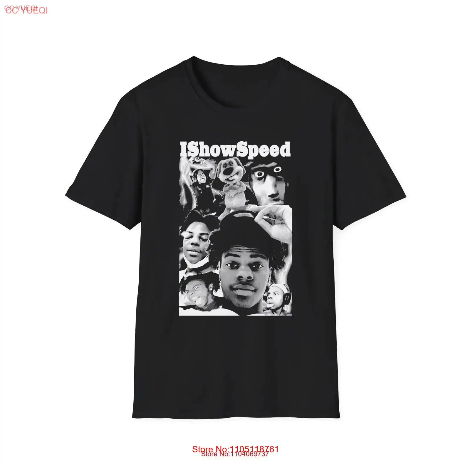 Vintage Fashion Youtubers - Футболка IShowSpeed Merch Fan Bootleg Speed
