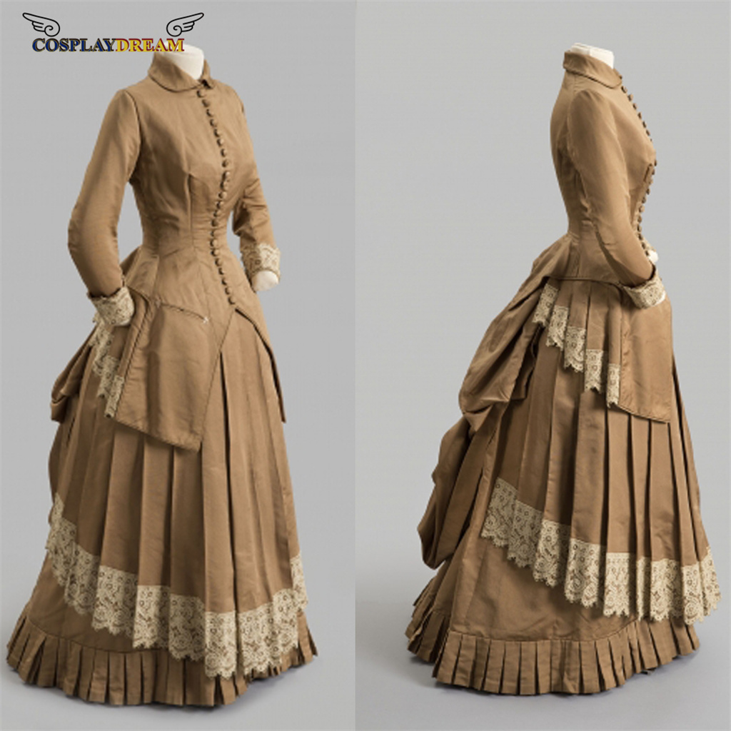 Vintage Fashion Girl - Модное платье 19 века, викторианское бальное
