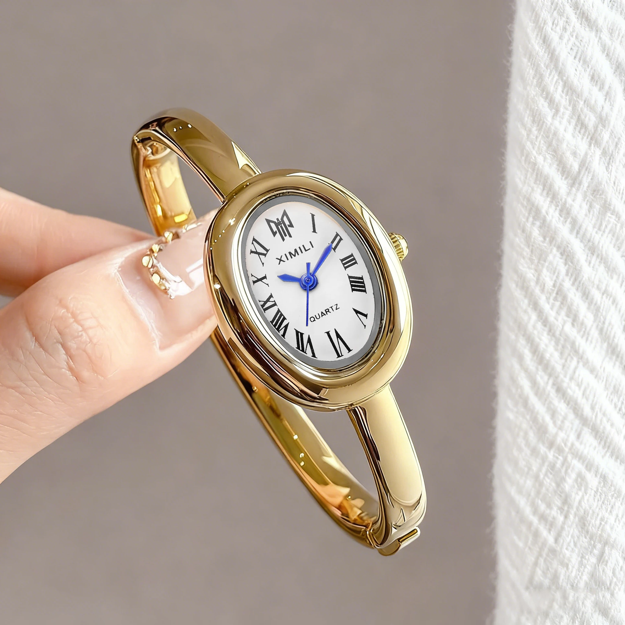 Vintage Fashion Watches - 2026XIMILI Винтажные овальные часы-браслет для женщин,
