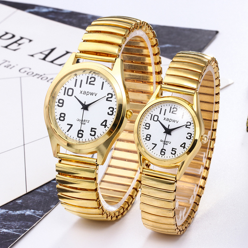Vintage Fashion Watches - MAYZHISU Ретро женские часы стальной эластичный