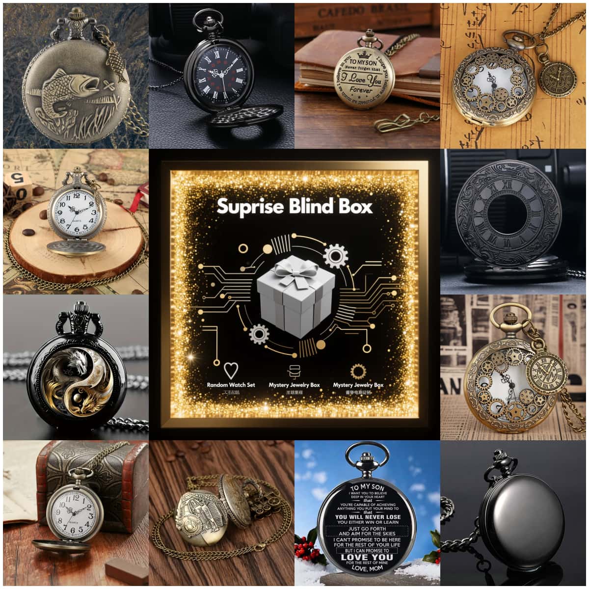 1 шт., загадочные часы-сюрприз – обзор и цена Vintage Fashion Watches