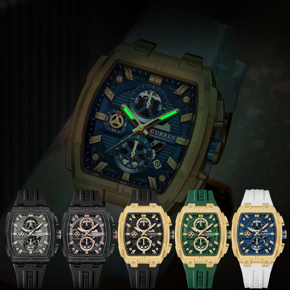 Роскошные винтажные часы CURRE – обзор и цена Vintage Fashion Watches
