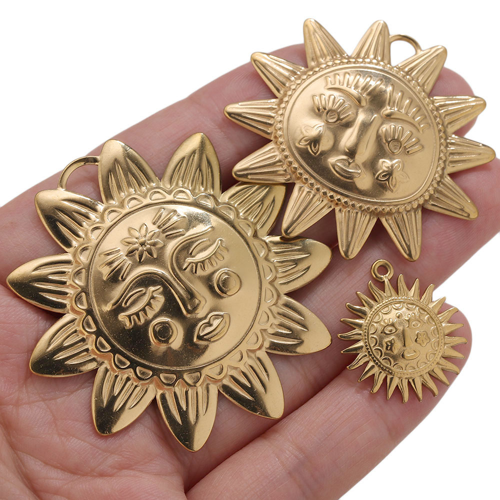 5 шт. Золотые подвески PVD из  – обзор и цена Vintage Fashion Earrings