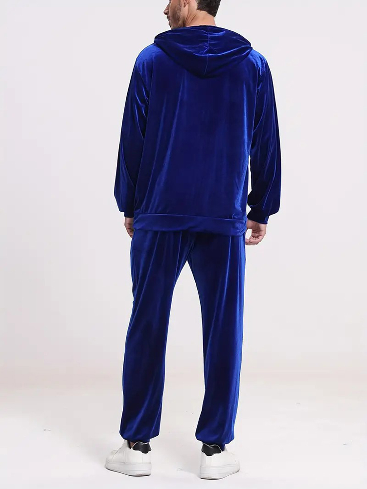 Модный однотонный велюровый ко – обзор и цена Vintage Fashion Mens